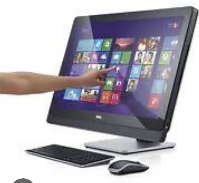 ALL IN ONE PC touch n non touch checking warranty wifi cemra 1