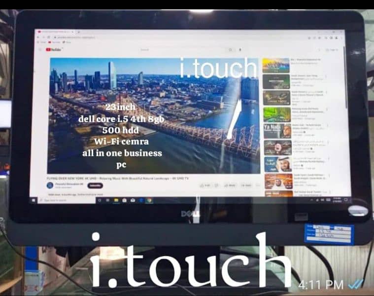 ALL IN ONE PC touch n non touch checking warranty wifi cemra 8