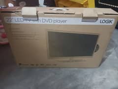 led tv with DVD player