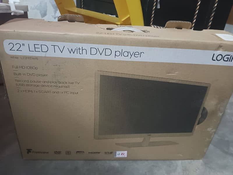 led tv with DVD player 5