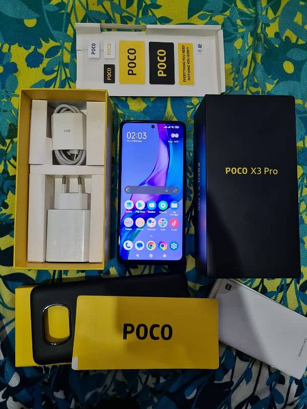 Xiaomi POCO X3 Pro 8-256 120 hz 100% ok Complete Box Sale Exchange 0