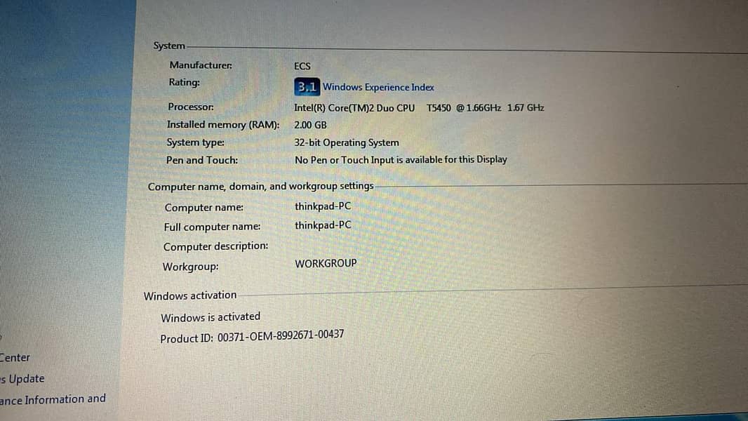 Lenovo laptop 0