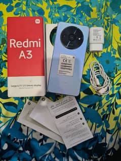 Redmi A3 4-64 Fingerprint 5000mahFix price Exchange possible