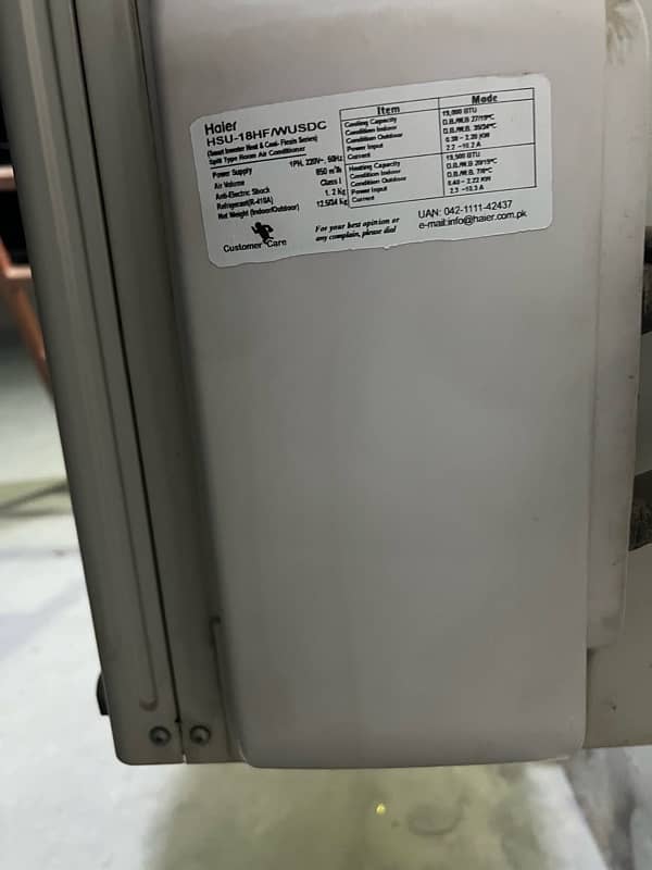 Haier DC Inverter AC 3