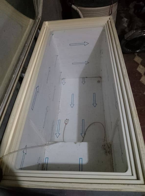 glass door Freezer (freezer for ice cream) 1