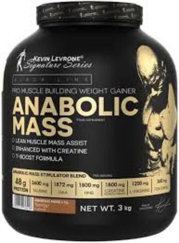 Anabolic Mass Gainer 3kg 1