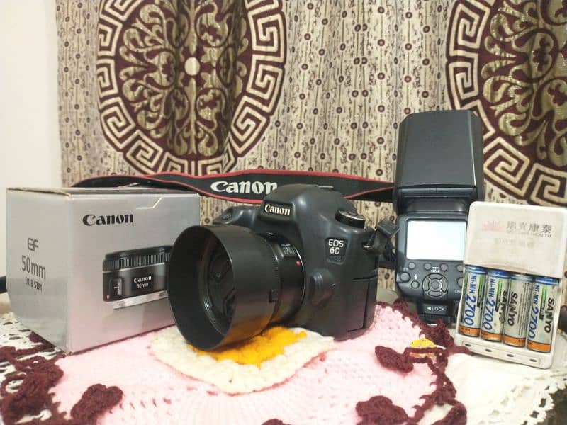 Canon 6D Camera With Lens 1