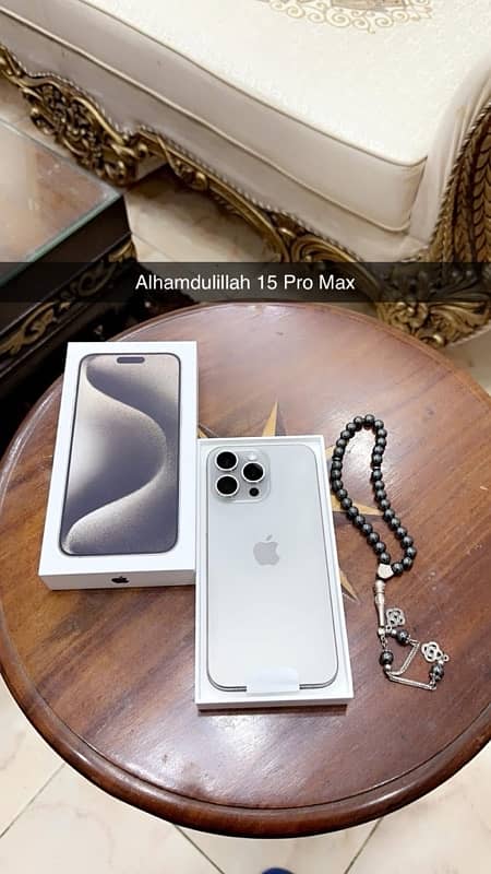 Iphone 15 pro max 256Gb jv 10/10 1