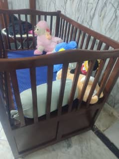 Baby cot with mattress