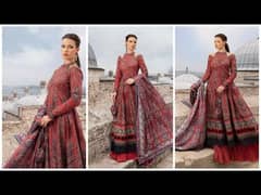 Maria B Pure Lawn Embroidered Summer Arrival 3 PC unstitched suit