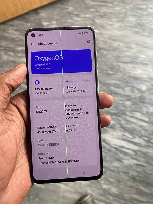 oneplus 8t 12/256 dual approved 2