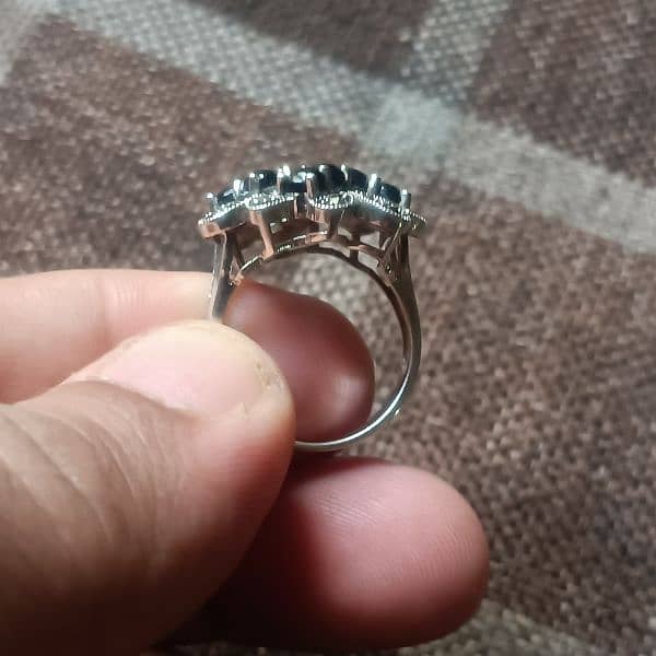 for sale silver ring very nice 4