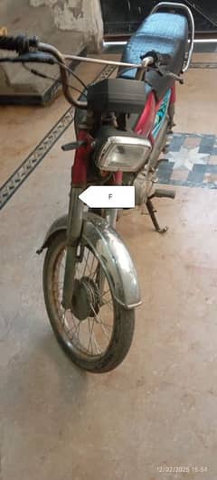 Honda CD 70 12 model Whatsapp. 0304-oo91927