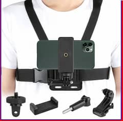 Adjustable Chest Harness Strap Mount Phone Accessories for iPhone