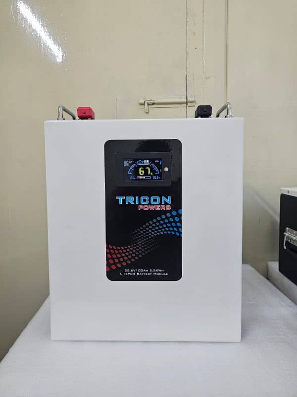 Tricon Lithium battery 24V-100Ah 0