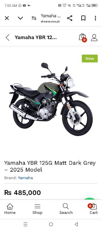 yamaha ybr 125g apl 4 2025 12