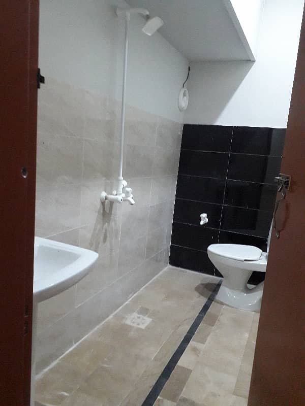 silent commercial three bed dd new portion for rent in johar 2