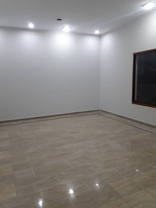 silent commercial three bed dd new portion for rent in johar 3