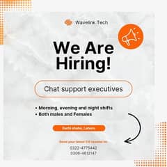 chat support job