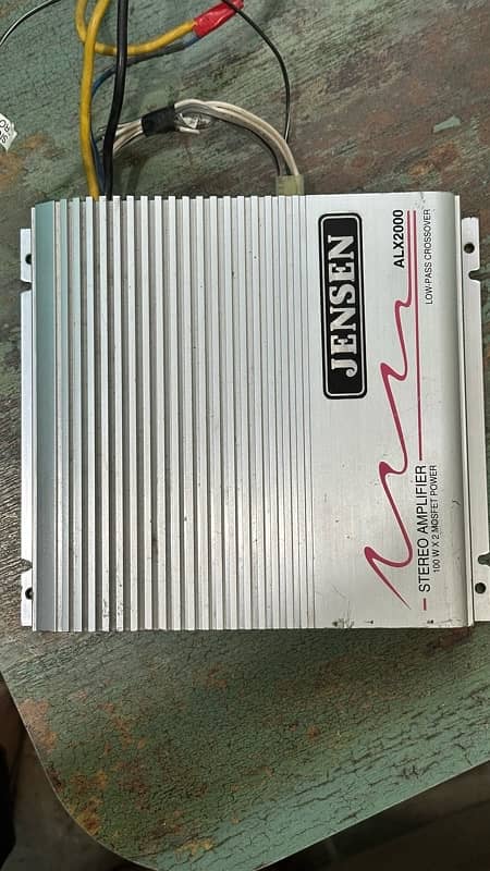 Jensen car Amplifier 3