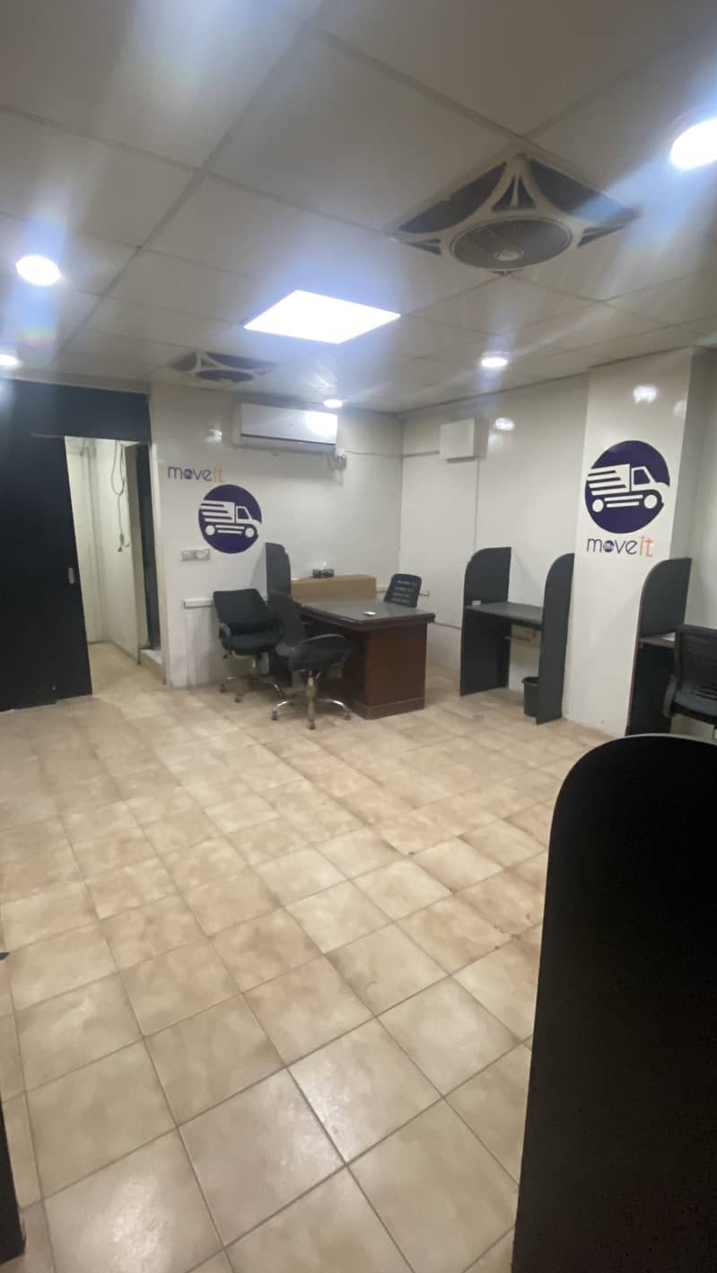 office for rent at ideal location main Shahra e faisal 1