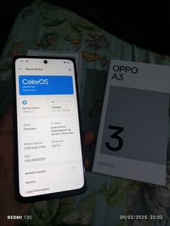 oppo A3 just box opened never used