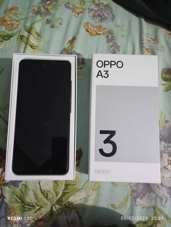 oppo A3 just box opened never used 4