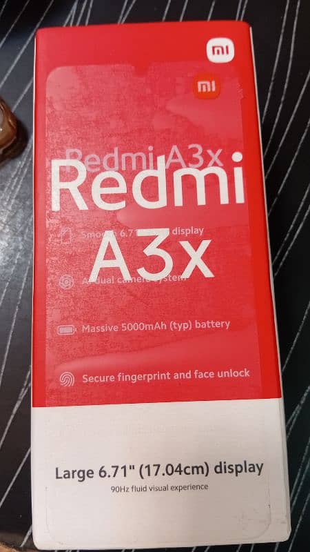 Redmi A3x colour crystal black 3