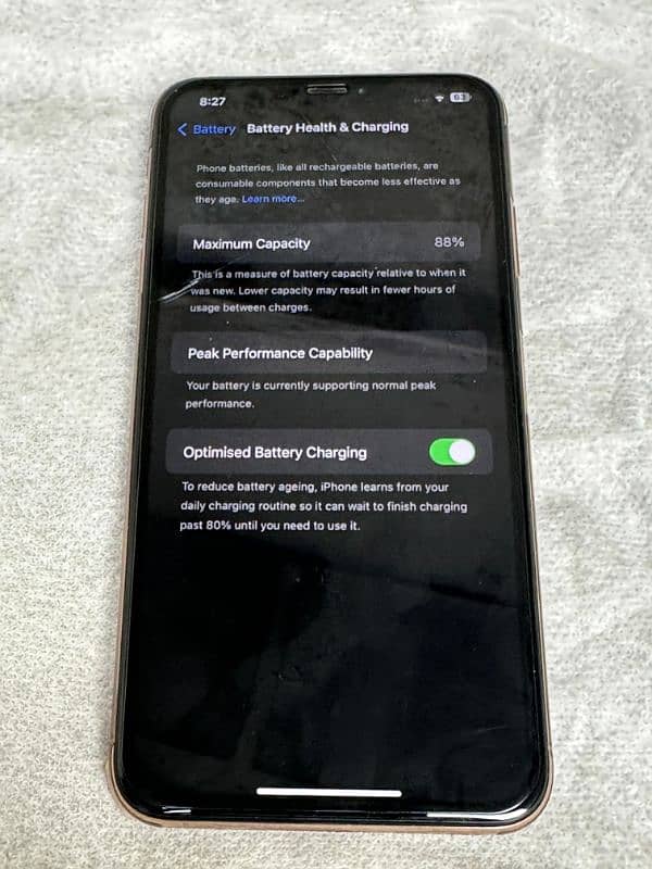 Iphone Xs Max 256Gb 88 health 4