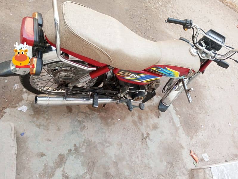 Honda CD-70, home used bike 1