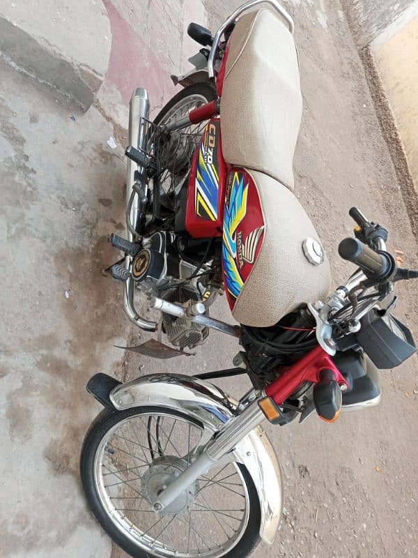 Honda CD-70, home used bike 2