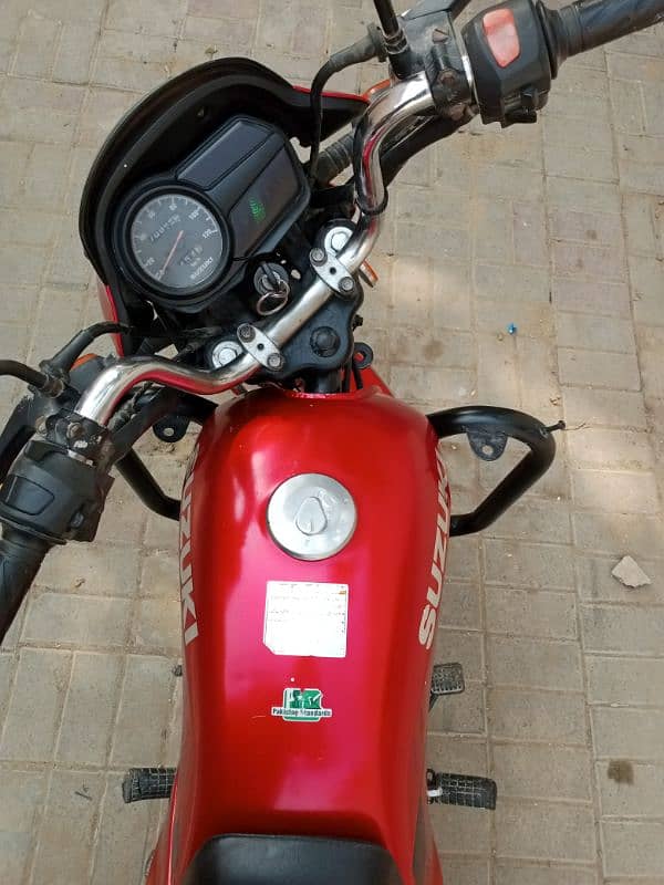 SUZUKI GD 110CC 2019 MODEL KARACHI NUMBER 6