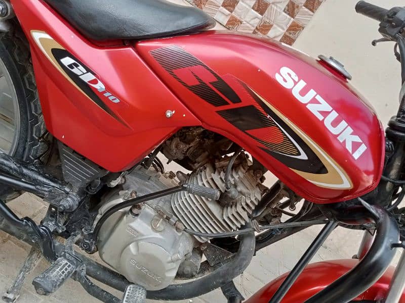 SUZUKI GD 110CC 2019 MODEL KARACHI NUMBER 13