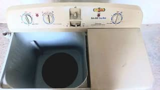 Super Asia washing and dryer machine