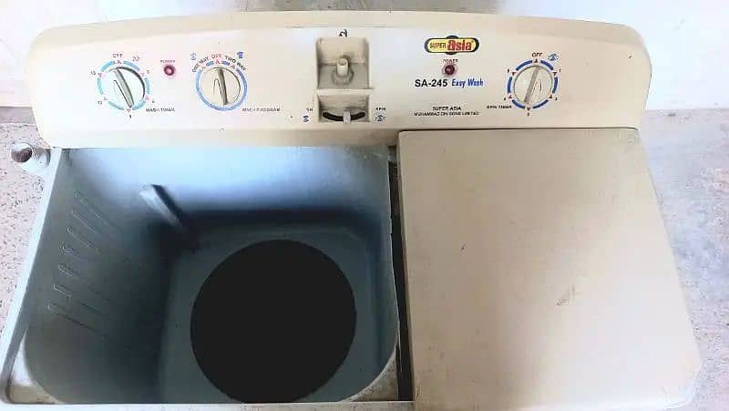 Super Asia washing and dryer machine 0