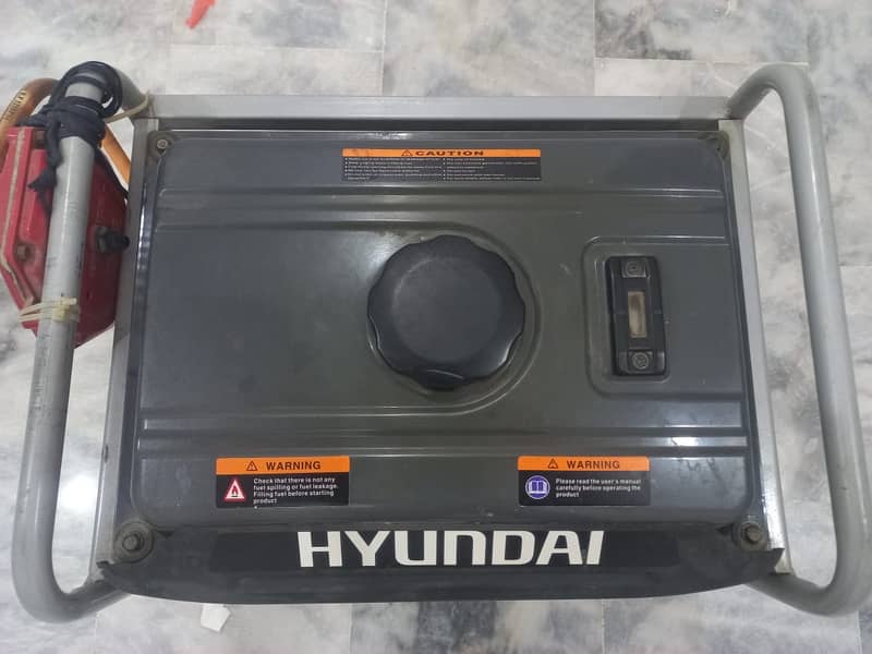 Selling Hyundai 1.5kva generator Hardly used 1