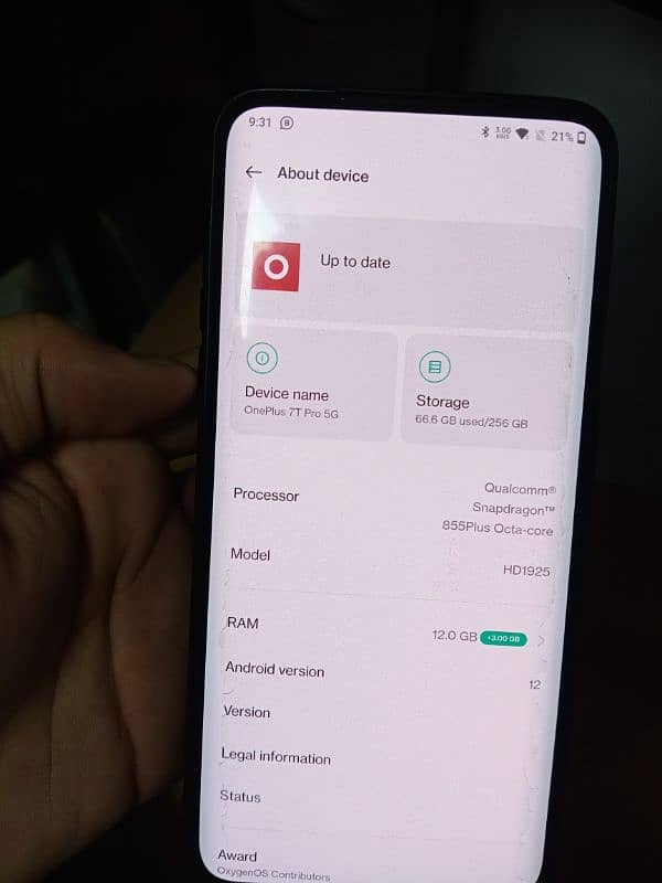 OnePlus 7T Pro 5G Maclarn Price. 41k final 3