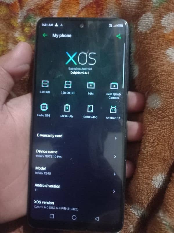 infinix note 10 pro 8/128 2