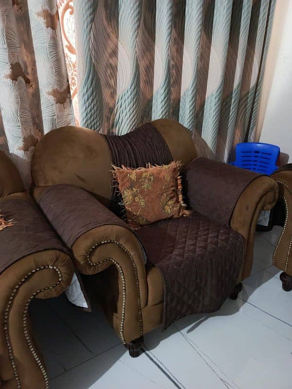 Bed set and sofa set for sale 8