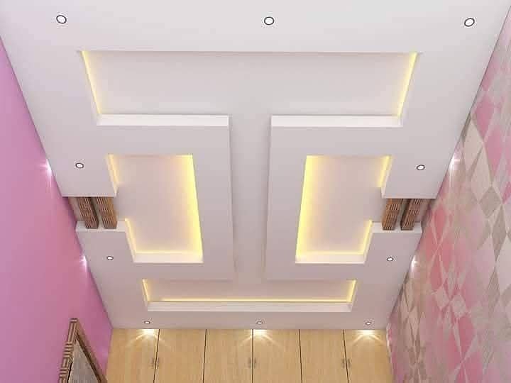 Ceiling - False ceiling - Roof ceiling - Ceiling light - Fency ceilin 6
