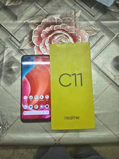 Realme C11 32gb with box pta approved