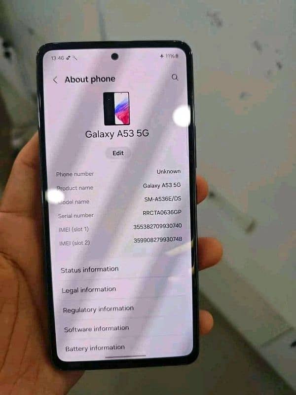 Samsung a53 5g 6 128 exchange possible 1