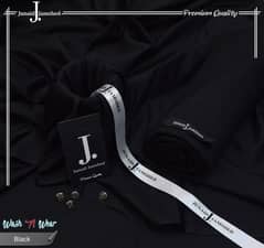 original j. unstitched suit for man's free delivery to all pakistan