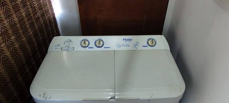 Haier semi automatic machine 2