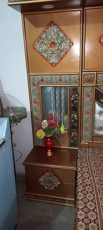 Bed,Metress,Sufa Set, Dressing Tabel, Pressing Table. Bartan Almary, 8