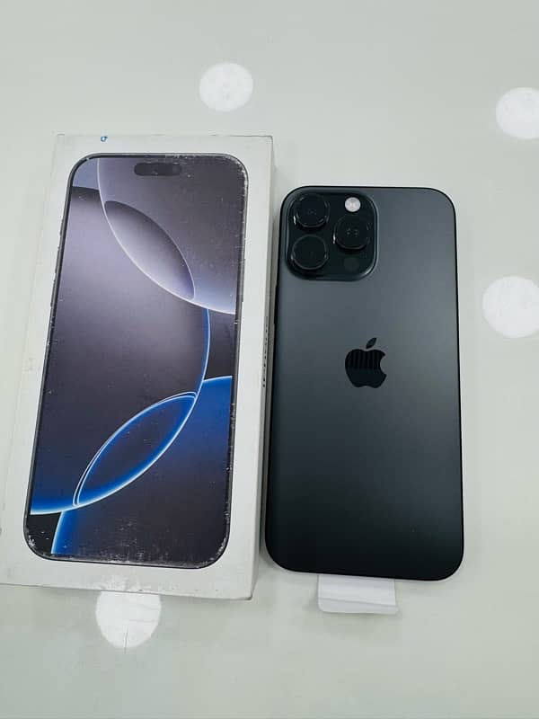 IPHONE 16 PRO MAX 1TB LLA NON PTA SIM NON ACTIVE 0