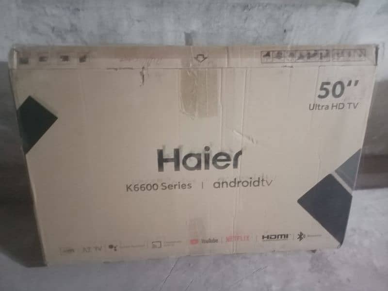 Haier 50 ince led Android 4k 7