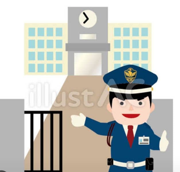 School ke liay security Guard 0/3/2/0/4/6/0/1/1/6/8 0