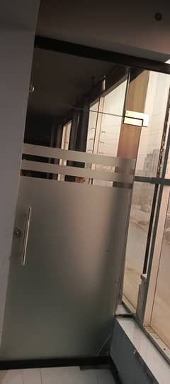 Office Glass Door with Moter