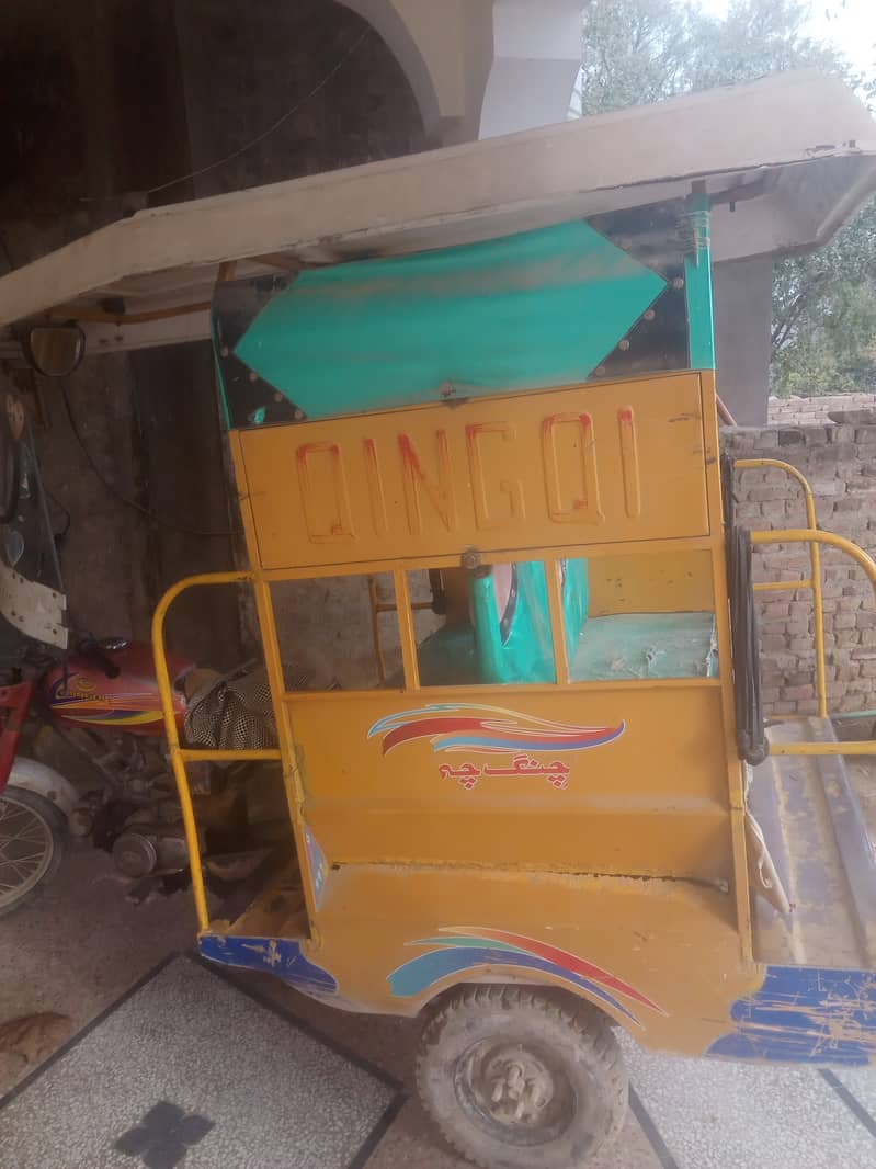 Chingchi rickshaw for sale in Jhelum good condition 5